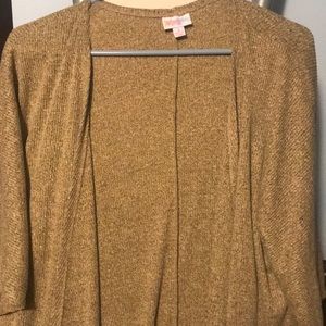 Gold Lindsay with black microstriping